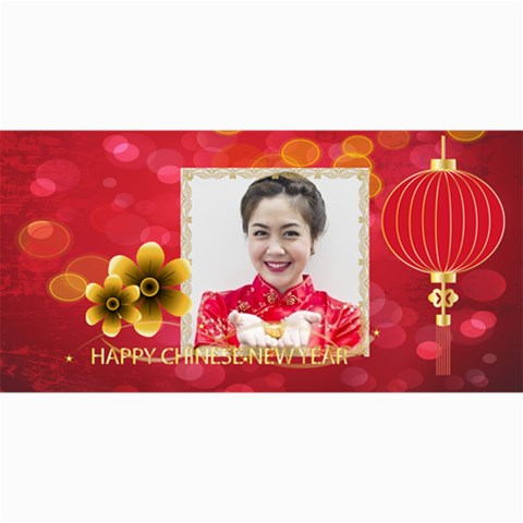 Chinese New Year By Ch 8 x4  Photo Card - 9