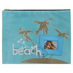 beach vacation XXXL cosmetic bag (7 styles) - Cosmetic Bag (XXXL)