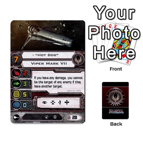 Bsg Attack Wing By Michael Front - Heart6