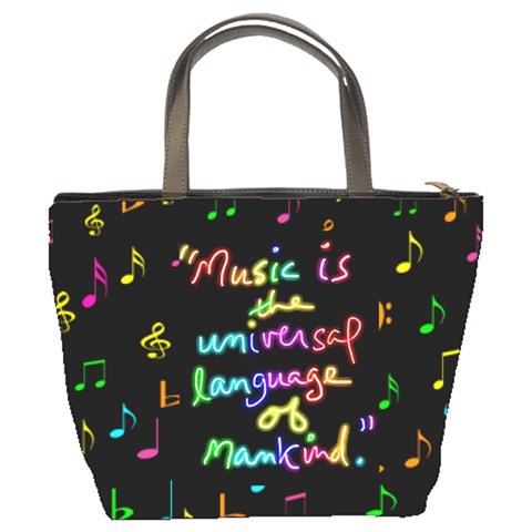 Music Bucket Bag #2 By Joy Johns Back