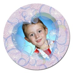 Bubbles 5 inch Magnet - Magnet 5  (Round)