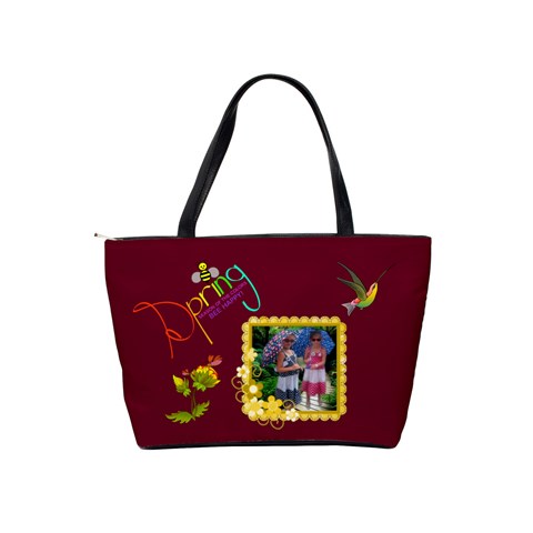 Spring Shoulder Handbag #2 By Joy Johns Back