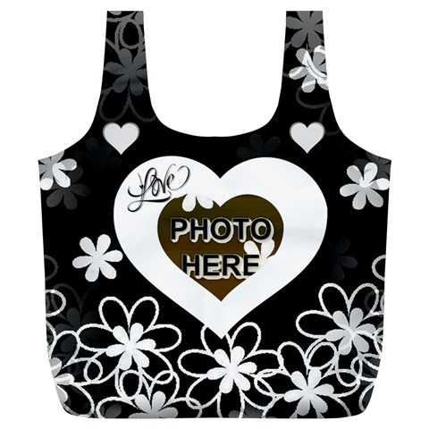 Love Full Print Recycle Bag, Xl By Joy Johns Front