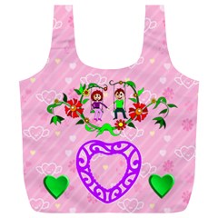 Lover s Swing XL recycle bag (8 styles) - Full Print Recycle Bag (XL)