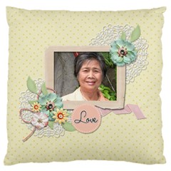Large Cushion Case (One Side) - Mother