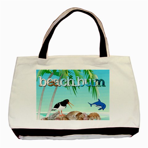 Beach Bum Tote Bag By Joy Johns Back