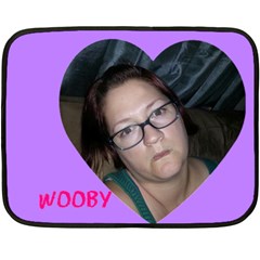 wOOBY - Two Sides Fleece Blanket (Mini)