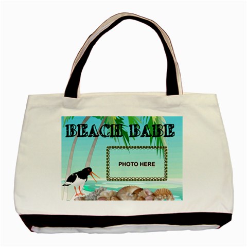 Beach Babe Tote Bag #2 By Joy Johns Front