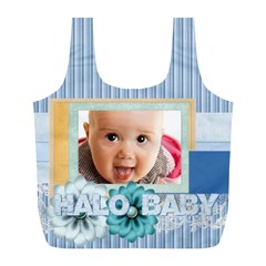 baby (8 styles) - Full Print Recycle Bag (L)