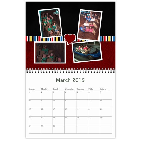 Greg Calendar By Michelle Loomis Mar 2015