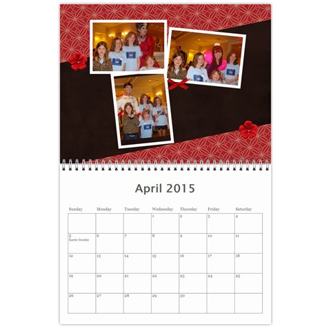 Greg Calendar By Michelle Loomis Apr 2015