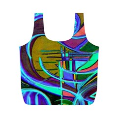 newcolorflarenbag - Full Print Recycle Bag (M)