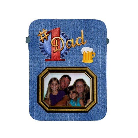 #1 Dad Apple Ipad Soft Case By Joy Johns Front
