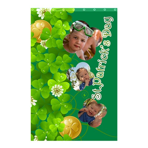 St Patrick s Day By Divad Brown Curtain(48  X 72 ) - 42.18 x64.8  Curtain(48  X 72 )