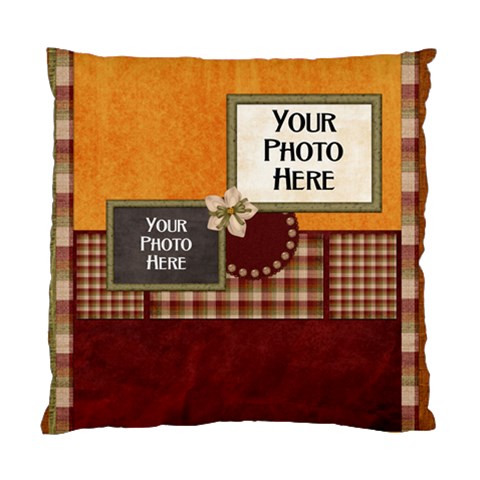 2 Sided Gingerbread Men Pillow By Lisa Minor Front