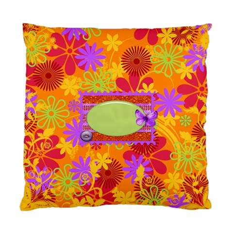 2 Sided Floral Pillowcase By Lisa Minor Back