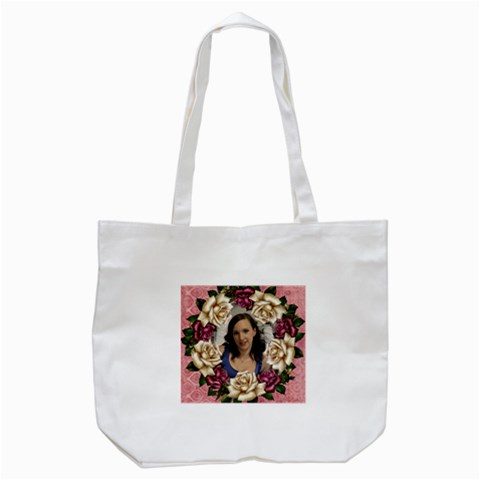 Roses And Lace 2 Tote Bag By Deborah Front