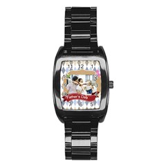 fathers day - Stainless Steel Barrel Watch