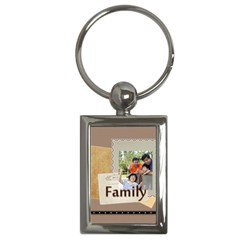 family - Key Chain (Rectangle)