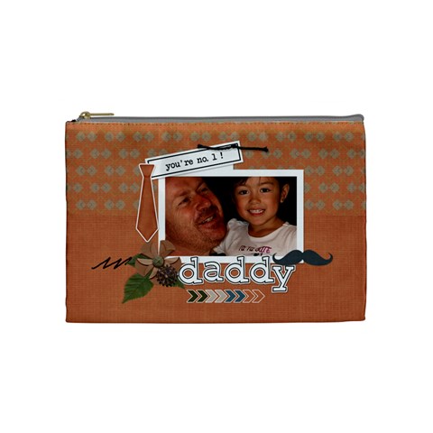 Cosmetic Bag (m): Dad 1 By Jennyl Front