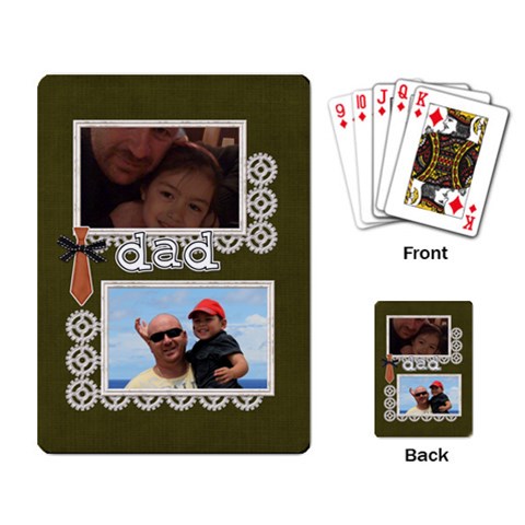 Playing Cards: Dad By Jennyl Back
