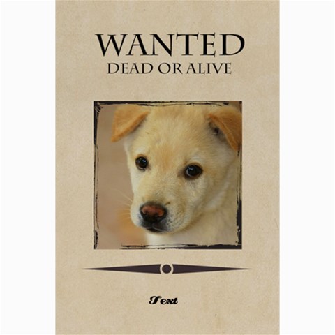 Wanted By Divad Brown 36 x24  Poster - 1