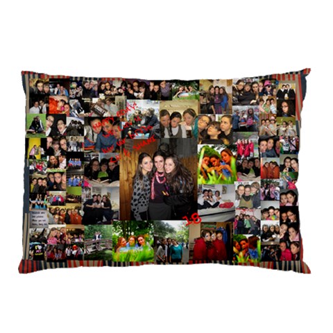Pillow Finished By Rivky 26.62 x18.9  Pillow Case