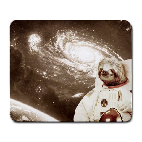 Sloth In Space Mousepad By Coko Front