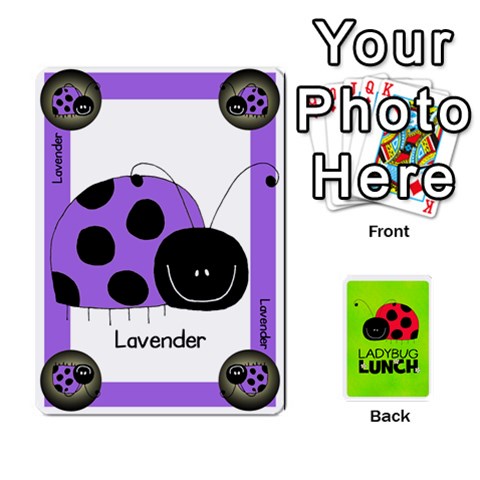 King Ladybug Lunch Deck 1 Front - HeartK