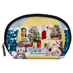 merry christmas gift - Accessory Pouch (Large)