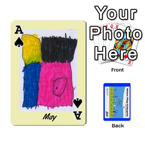 Ace Kindy Cards Final By Catherine Front - SpadeA