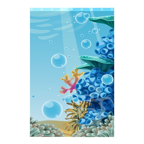 Ocean By X Curtain(48  X 72 ) - 42.18 x64.8  Curtain(48  X 72 )