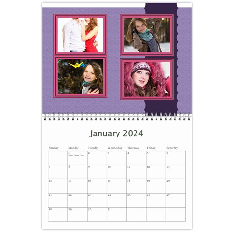 Love, Calendar 2024 By Ki Ki Jan 2024