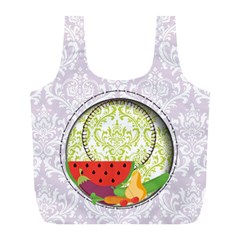 Fruits and Vegetables recycle bag L (8 styles) - Full Print Recycle Bag (L)