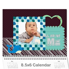 kids, child - Wall Calendar 8.5  x 6 