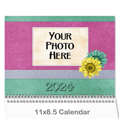 2024 Calendar Yard Work By Lisa Minor Cover