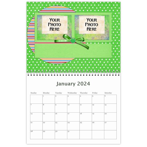 2024 Our Backyard Party Calendar By Lisa Minor Jan 2024