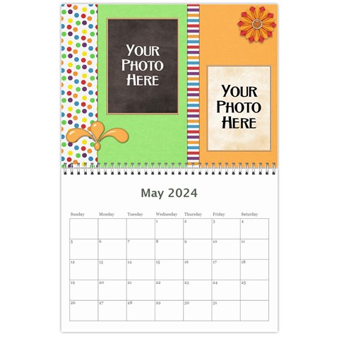 2024 Our Backyard Party Calendar By Lisa Minor May 2024