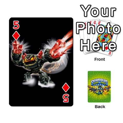 Swap Force Cards By Szakismash Front - Diamond5