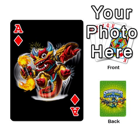 Ace Swap Force Cards By Szakismash Front - DiamondA