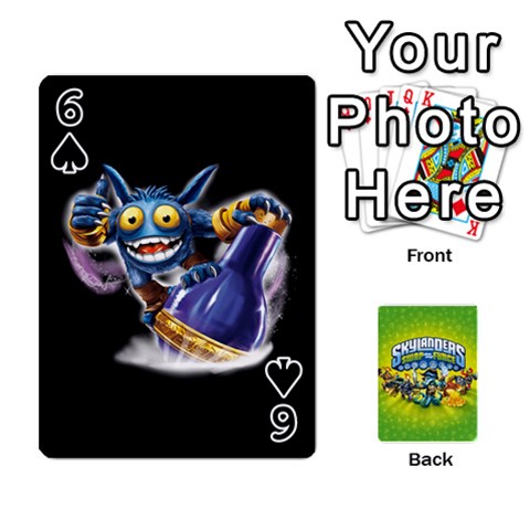 Swap Force Cards By Szakismash Front - Spade6