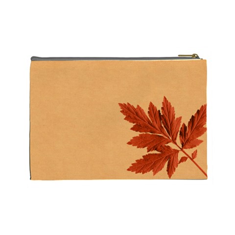 Ode To Autumn Large Cosmetic Bag By Lisa Minor Back