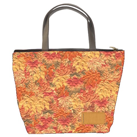 Ode To Autumn Bucket Bag By Lisa Minor Back