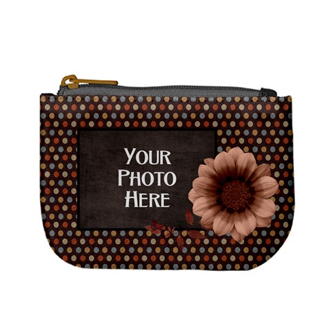 Ode To Autumn Coin Bag By Lisa Minor Front