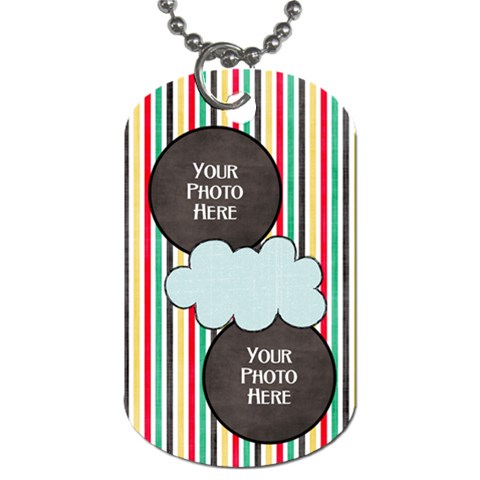 Lively Dog Tag By Lisa Minor Front