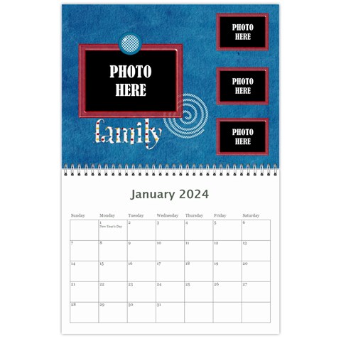 2024 Celebrate Calendar By Lisa Minor Jan 2024