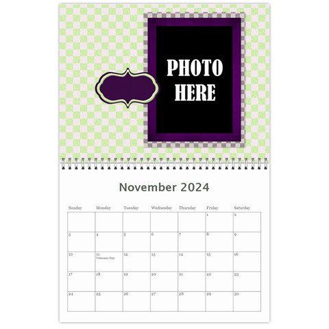 2024 Lavender Essentials Calendar By Lisa Minor Nov 2024