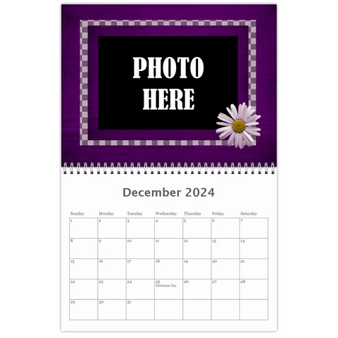 2024 Lavender Essentials Calendar By Lisa Minor Dec 2024