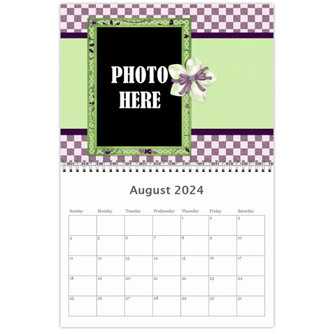 2024 Lavender Essentials Calendar By Lisa Minor Aug 2024