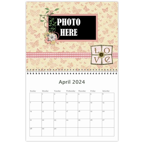 2024 Amore Calendar 1 By Lisa Minor Apr 2024